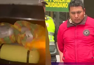 Lurín: Miembros de la FAP y el Ejército caen con 53 kilos de droga en la Panamericana Sur