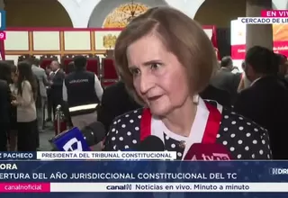 Luz Pacheco: Jueces no deben acatar fallos internacionales que contradigan la Constitución