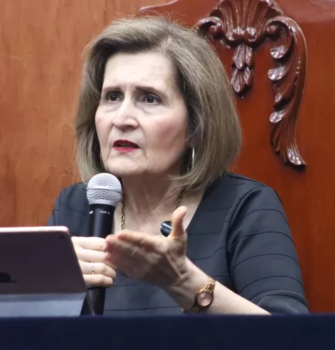 Luz Pacheco revela motivos de su renuncia a la presidencia del TC