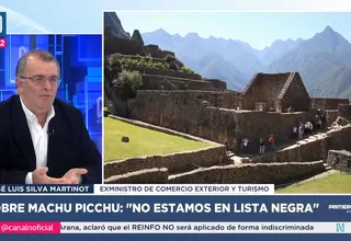 Exministro denuncia mafia que controla venta de entradas a Machu Picchu