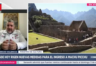 Ministro de Cultura defiende venta presencial de entradas a Machu Picchu