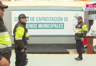 Magdalena: Presentan centro de capacitación de serenos 