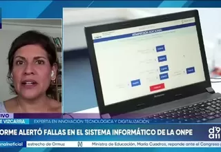 Maite Vizcarra: Vulnerabilidades en software de escrutinio generan dudas sobre transparencia electoral