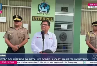 Malaver espera expulsión de alias El Monstruo este fin de semana
