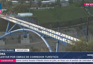Barranco: Malestar por obras del corredor turístico