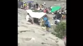 Manchay: Reportan aglomeración de personas en ribera del río Lurín - Noticias de lurin