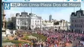 Centro de Lima: manifestantes contra el Gobierno se enfrentaron con la Policía - Noticias de metro-lima