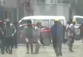 Manifestantes se movilizaron por el Callao y San Martín de Porres