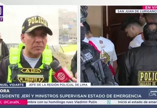Manuel Vidarte: Activan 44 centros de operaciones por estado de emergencia en Lima