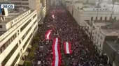 [VIDEO] Marcha contra Pedro Castillo se realizó en el Centro de Lima - Noticias de marchas