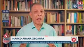 Marco Arana: "En Frente Amplio vamos por la no penalización del aborto" - Noticias de marco-sifuentes