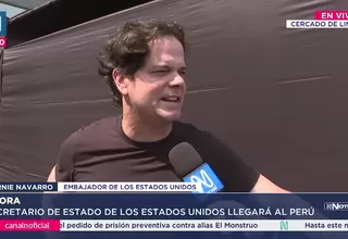 Embajador Bernie Navarro: Secretario de Estado, Marco Rubio, visitará el Perú este año