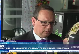Marco Vinelli cuestiona censura al ministro César Astudillo: "El Legislativo tiene que reflexionar"