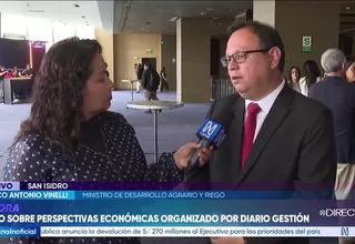 Marco Vinelli descarta desabastecimiento de alimentos y atribuye alza de precios a mayores costos de producción