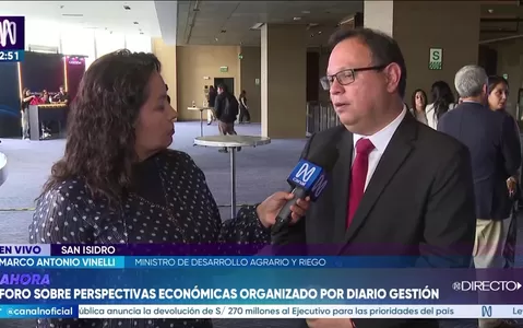 Marco Vinelli descarta desabastecimiento de alimentos y atribuye alza de precios a mayores costos de producción