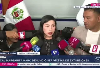 Margarita Haro: No voy a sucumbir ante ningún amedrentamiento 