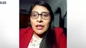 Margot Palacios: Tenemos que esperar si hay delito que investigar - Noticias de palacio