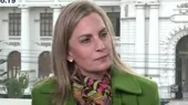 María del Carmen Alva: "El presidente nunca me ha llamado para conversar"  - Noticias de maria-fe-sanchez
