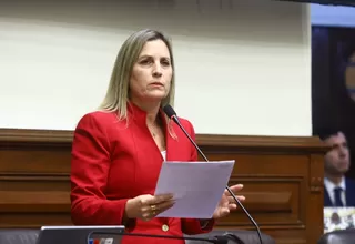 María del Carmen Alva critica disolución de bancada de Podemos Perú: “Ya no quieren trabajar”