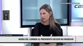 María del Carmen Alva: Sagasti no podía entrar al Congreso, porque ya no era presidente - Noticias de francisco-petrozzi