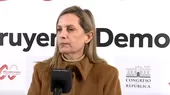 María del Carmen Alva: Con toda la corrupción en todos los ministerios no les gusta que los estén fiscalizando  - Noticias de gore-ejecutivo