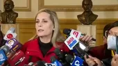 María del Carmen Alva tras ultimátum de Castillo: El golpista es él  - Noticias de 