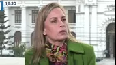 María del Carmen Alva: "Ya le pedí al presidente que renuncie" - Noticias de maria-elena-foronda