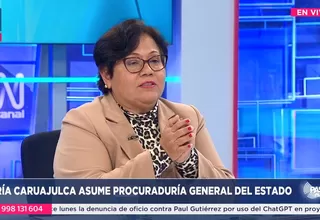 María Caruajulca en caso decida realizar una investigación a Dina Boluarte: “Me podrían hacer un proceso disciplinario"