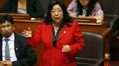 Poder Judicial dejó sin efecto suspensión por 120 días contra María Elena Foronda - Noticias de Elena Iparraguirre