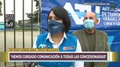 María Jara: "Cursamos comunicación a todas las concesionarias del Metropolitano" - Noticias de ana-jara