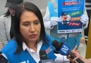 María Jara se defendió de las críticas y aseguró que la ATU generó que el servicio de transporte siga operando