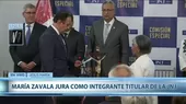 María Zavala juró como miembro de la JNJ  - Noticias de jnj