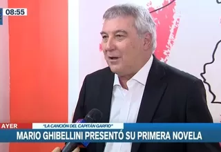 Mario Ghibellini presentó su primera novela en la Feria del Libro de Lima