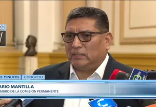 Mario Mantilla insiste en que subcomisión de Acusaciones Constitucionales debe sesionar