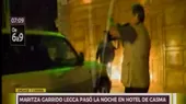 Maritza Garrido Lecca se hospeda en un hotel de Casma - Noticias de casma