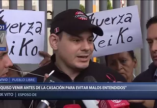 Mark Vito dice que inestabilidad en salud de Keiko Fujimori es por "excesos en su contra"