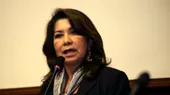 Martha Chávez sobre Zeballos: Como persona con rasgos así, andinos, quizá debió ir como embajador a Bolivia - Noticias de vicente-tiburcio
