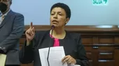 Martha Moyano: "Castillo se ha burlado de la comisión y de los ciudadanos" - Noticias de carrera