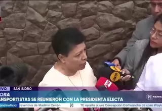 Martha Moyano: Keiko Fujimori atenderá primero la inseguridad ciudadana y el fenómeno de El Niño