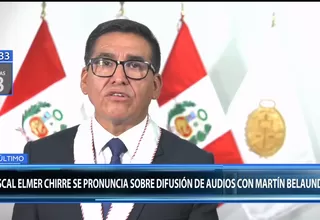 Belaunde Lossio: fiscal Chirre niega que se haya pretendido orientar declaración