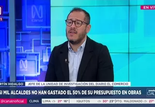 Martín Hidalgo: Contraloría ha perdido fiscalización a los alcaldes