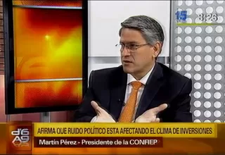 Martín Pérez: Facultades en materia económica deben plantear temas reactivadores