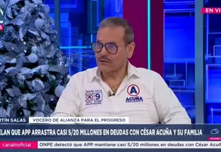 Martín Salas: préstamos a APP no están prohibidos por ley