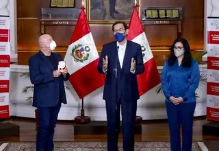 Martín Vizcarra dio inicio a la colecta pública de la Liga Contra el Cáncer