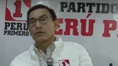 Martín Vizcarra a favor de adelanto de elecciones - Noticias de jose-vizcarra