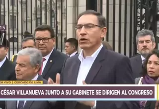 Martín Vizcarra: "Necesitamos que la población ayude a tomar decisiones"