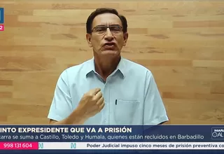 Martín Vizcarra es el quinto expresidente del Perú en terminar en prisión