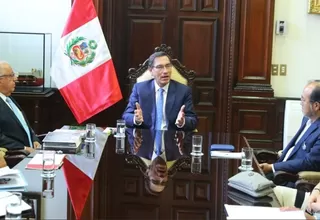 Martín Vizcarra se reunió con Comisión para la Reforma Política