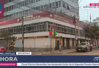 Martín Vizcarra pasó su primera noche en la carceleta judicial