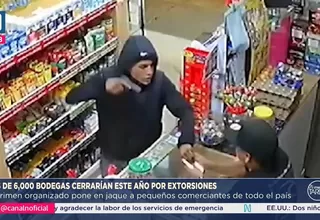 Violencia y criminalidad obligará al cierre de más de 6 mil bodegas a fin de año